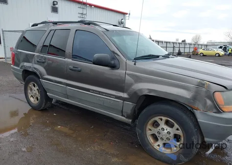 2000 Jeep Grand Cherokee Laredo from USA, damaged, VIN 1J4GW48N1YC149445